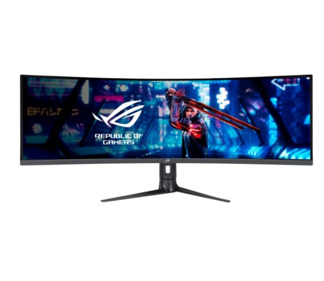 Hot Selling for Asus XG49WCR Super Ultra-Wide 49-inch Double QHD 165Hz HDRUSB-C, Smart KVM, RJ-45 Curved Gaming Monitor