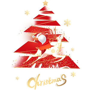 Décorations <span class=keywords><strong>de</strong></span> Noël 2027 : Autocollants <span class=keywords><strong>de</strong></span> fenêtre style minimaliste moderne, motifs abstraits, découpes d'arbres pour vitrines <span class=keywords><strong>de</strong></span> centres commerciaux - Product Image 5