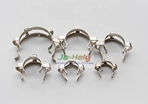 14 #   19 #   24 #   29 #   34 #   40 #   45 #   Penjepit Klip Sambungan Kerucut Standar Logam Baja Lab - Product Image 2