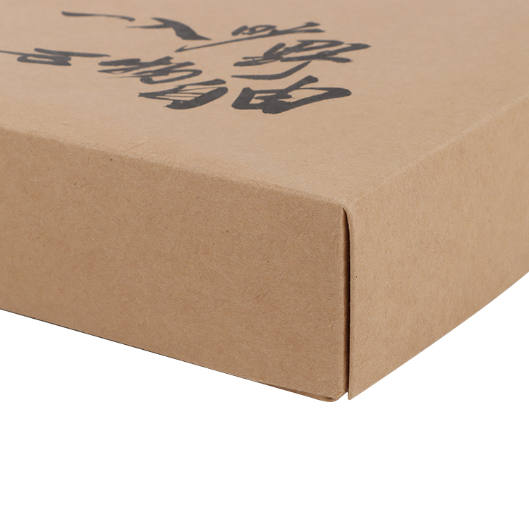Custom Printed Logo Portable Food Packing Pizza Box Kraft Paper Box