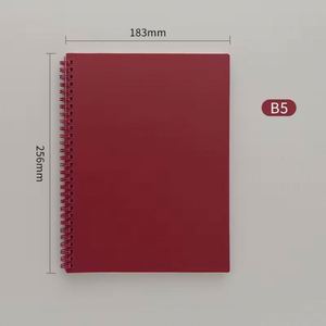 High Quality <b>A4</b> B5 Black Sketchbook <b>Diary</b> Eco-Friendly Wholesale Customized Notebooks Soft Printed Organizer Writing - Product Image 6