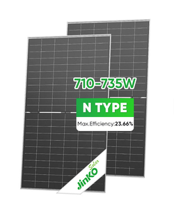 Panneaux solaires bifaciaux Jinko Tiger Neo 3.0 N-Type 66HL5-BDV 710W 715W 720W 725W 730W 735Watt Jinko Solar pour usage industriel - Product Image 1