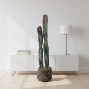 <span class=keywords><strong>Cactus</strong></span> réaliste de <span class=keywords><strong>colonne</strong></span> de <span class=keywords><strong>cactus</strong></span> artificiel superbe grand pour la décoration de bureau de salon à la maison - Product Image 3