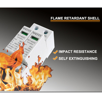 Parasurtenseur BEIYI DC SPD 1000V 20kA~40kA 2P 3P T2 pour maison, dispositif de protection contre les surtensions basse tension