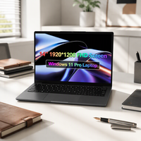 Laptop CHUWI 14 Inch Laris Manis, Intel Core 3 100U, Layar IPS FHD 1920x1200, Windows 11 Pro, Komputer Notebook PC
