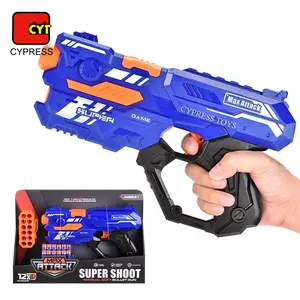 Bán Buôn Đồ Chơi Cậu Bé Mềm Bullet Gun Shooting Game Với 12 Refill Phi Tiêu Cho Trẻ Em