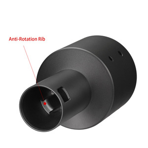 Alliage d'aluminium avec manchon de 2.42 pouces Adaptateur de tuyau <span class=keywords><strong>Starlink</strong></span> Support de poteau <span class=keywords><strong>Starlink</strong></span> pour <span class=keywords><strong>antenne</strong></span> parabolique <span class=keywords><strong>Starlink</strong></span> V2 - Product Image 6