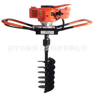 Perforadora de postes con broca de 30 cm, 2500-3000 rpm, a gasolina, para plantación y pequeños trabajos de ingeniería - Product Image 1