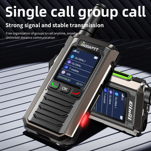 Radio GaodaPTT K11 4G con Tarjeta SIM, Alcance Ilimitado, Push to Talk, Walkie Talkie Global 4G LTE PoC - Product Image 3