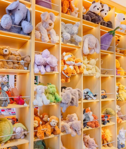 Meubles de décoration pour boutique de jouets, présentoir de jouets, étagère de présentation, comptoir avec éclairage LED - Product Image 1