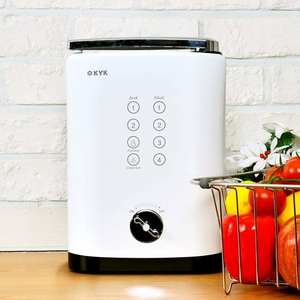 KYK-Ionizador de agua manual Hisha, cuerpo compacto simple, fácil de usar, instalación de escritorio de plástico para hoteles domésticos - Product Image 4