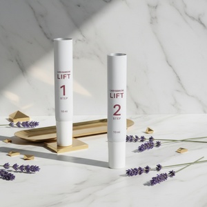 Tube vide personnalisé de 10 ml avec bouchon à vis, sérigraphié, pour crème contour des yeux, sérum et soins de la peau – Vente en gros - Product Image 1