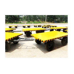 Semirremolque de Plataforma de Alta Calidad y Bajo Precio, de 2/3 Ejes, 40 pies, Plataforma Plana, Remolque de Cama Alta en Venta - Product Image 1