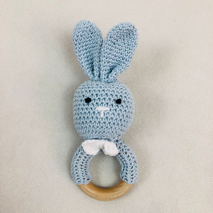 Offre Spéciale 15cm Crochet Lapin <span class=keywords><strong>Dentition</strong></span> Bague En <span class=keywords><strong>Bois</strong></span> Pour Bébé Jouets <span class=keywords><strong>De</strong></span> <span class=keywords><strong>Dentition</strong></span> - Product Image 5