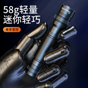 ซุปเปอร์ไฟร์ เอส 3 มินิไฟฉาย 58 กรัมน้ำหนักเบาแบบชาร์จไฟได้ซูมไฟฉาย LED แบบพกพาใช้กลางแจ้ง - Product Image 1