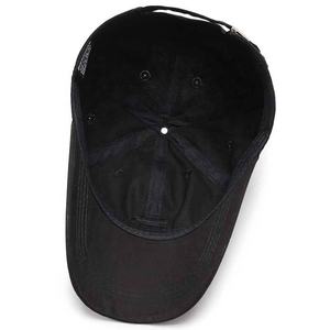 Wholesale OEM Custom Logo Solid Color Baseball Cap Lightweight Breathable Curved Visor Adjustable Unisex Casual Daily <b>Hats</b> - Product Image 2