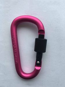 Échantillon gratuit de mini mousqueton en aluminium avec mousqueton à dégagement rapide en forme de D pour la randonnée - Product Image 3