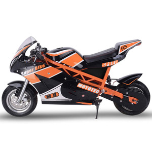 MotoTec 1000W 48V Superbike Elettrica Pocketbike - Nera - Product Image 6