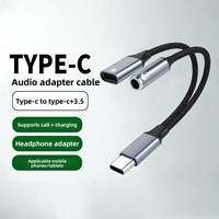 Adaptateur de chargeur de type C vers audio auxiliaire 3,55 mm femelle pour smartphone, prix d'usine