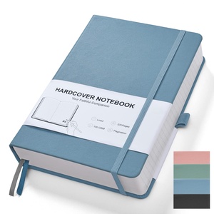 Agenda personnalisé avec logo gravé, couverture rigide, carnet de planification scolaire, cadeau, carnet en cuir PU, cahiers en papier A5, journal pour étudiants - Product Image 1