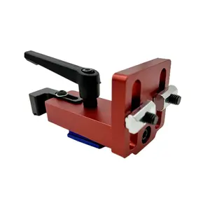 Travail du bois T Track Limiter Mitre Clôture Connecteur En Alliage D'aluminium Mitre Track Stop Block Saw Table Sliding Bracket Chute Limiter - Product Image 6