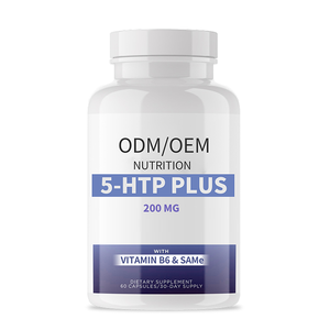 Ekstrak Herbal Vegan Label pribadi suplemen tidur berkualitas tinggi kapsul 5-<span class=keywords><strong>HTP</strong></span> - Product Image 1