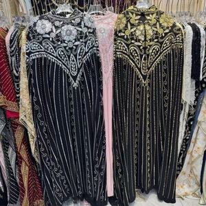 Vestido de Noche Largo y Elegante con Bordado y Pedrería, Estilo Holgado, para Novia Musulmana, Traje para Ceremonia de Boda, Jalabiya, Caftán - Product Image 2