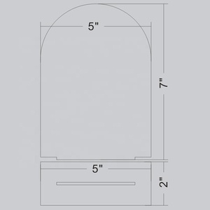 Hiện đại cong bảng dấu hiệu 3D vàng gương số màu đen Acrylic đám cưới Bảng số cho tiếp nhận đơn giản phong cách Đảng trang trí nội thất - Product Image 6