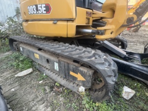 送料無料 日本製 キャタピラー 建設機械 3トン CAT303.5E ミニ 中古 クローラー油圧ショベル バックホー 0.12m バケット - Product Image 3