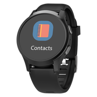 Reloj con Rastreador GPS 4G para el Cuidado de la Salud de Personas Mayores, Monitoreo con Tarjeta SIM, Alarma SOS por Wifi, Alarma de Caídas, Rastreador GPS para Adultos Mayores