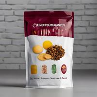 Maíz Orgánico Congelado en Bolsa Resellable VMPET, Apta para Congelador, 8oz, Libre de BPA, Bolsa Vertical