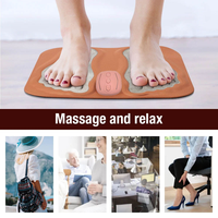 Tapis de massage professionnel 3D à rouleaux pétrissants pour les pieds, 5 niveaux d'intensité pour la relaxation du cou, chauffant et améliorant la circulation sanguine