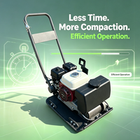 Compacteur de plaques électrique portable KUNTAI TC-90 avec moteur Honda/Lifan pour la construction, les patios, les jardins et la préparation de petits terrains