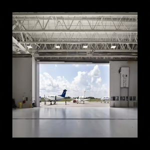 Hangar à ossature de conception de construction préfabriquée de qualité fabricant d'usine - Product Image 1