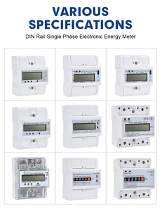 2025 New ddsu666 điện áp thấp kWh Meter Modular DIN 4P đường sắt với màn hình LCD hiển thị cho ba pha Din-Rail hệ thống - Product Image 6