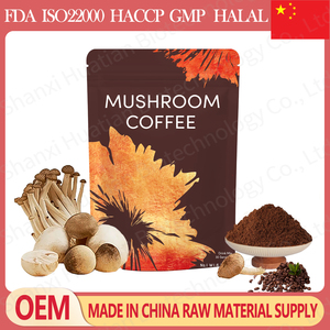 Café de Champiñones en Polvo Ganoderma Lucidum Bajo en Ácido con Propiedades Energizantes Extracto de Planta Café Instantáneo - Product Image 1