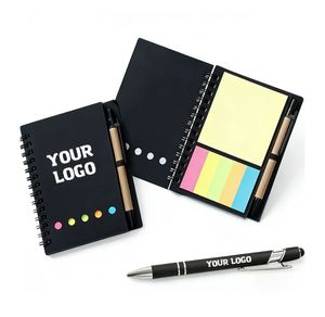 Bloc de Notas Adhesivas Personalizadas con Logotipo, Bloc de Notas Promocional Personalizado para Oficina, Notas Comerciales para Promociones Corporativas - Product Image 1