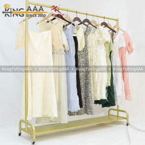 KungFu KingAAA 批量二手女式夏季涤棉长裙批发，可定制比例和混合尺码 - Product Image 5