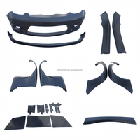 Kit de Carrocería Estilo Rocket para Mazda RX7, Parachoques Delantero, Faldones Laterales, Guardabarros, Difusor Trasero, Alerón