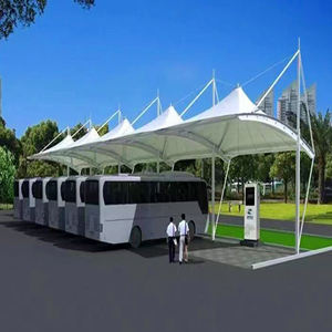 Abri de stationnement automobile étanche, abri de jardin, abri de stationnement à structure métallique, abri de garage pour hôtel et terrasse - Product Image 5