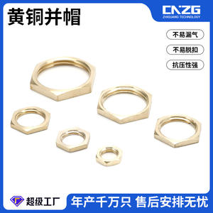 Tuercas Paralelas de Latón de 1 Pulgada, Nuevas, Accesorios Neumáticos de 1 Punto, Conectores de Rosca Interna de Cobre, Accesorio de 1 Punto - Product Image 5