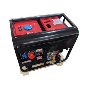 Générateur à châssis ouvert avec fréquence 60Hz/50Hz, 3kW/5kW/6kW/8kW/10kW, 110/220/230V/380V, avec roues et accoudoirs en option, 380V Industriel - Product Image 3