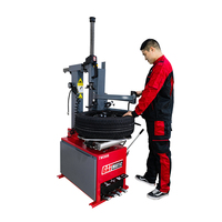 GATmatic CE Approved TWC606 Machine à changer les pneus semi-automatique avec bras d'assistance pour roues de 10 à 24 pouces, moteur 0,75-1,1 kW, qualité professionnelle
