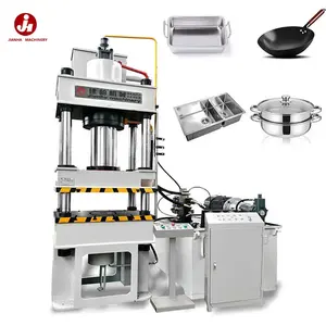 Máquina de prensa hidráulica para fabricação de recipientes de fogão em aço inoxidável com molde profundo