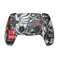 Control Inalámbrico para Juegos con Iluminación RGB y Motor de Vibración para PS5, Joystick para Playstation