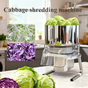 Ralladores <span class=keywords><strong>de</strong></span> <span class=keywords><strong>Lechuga</strong></span> y Repollo para Cocina, Cortadores <span class=keywords><strong>de</strong></span> Frutas y Verduras, Máquina para Cortar y Triturar Cebolla y Repollo, 80-100KG/H - Product Image 2