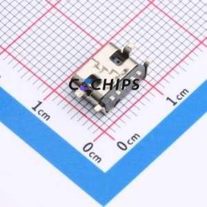 UC18-0B06F68011 USB Connector SMD Connector ( Connector Type: Type-C )( Gender: Female )( Mounting Type: Horizontal Mount ) - Product Image 2