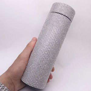 Flacon de bouteille d'eau de luxe Offres Spéciales de 500ml cristal de diamant de strass de Bling intelligent pour Hydro Flask brillant et élégant - Product Image 2