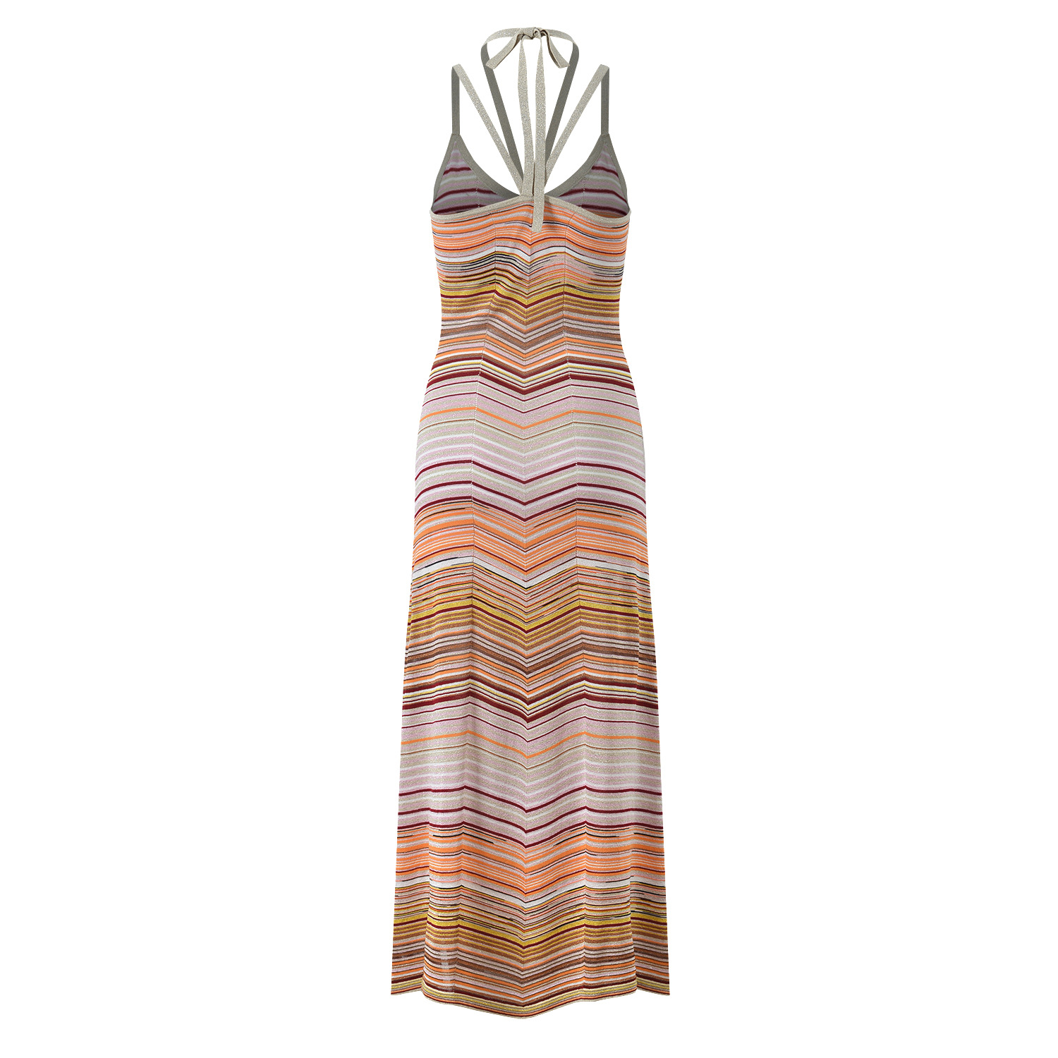 New Summer Design Contrast Color Strap Halter Dress Slim Fit Long Knitted Casual  Dress| Alibaba.com