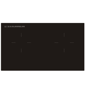 Cocina de Inducción Eléctrica Doble de Bajo Precio con Doble Cabezal, Múltiples Baterías, Control Táctil y Placa de Cerámica Lisa 2 - Product Image 2